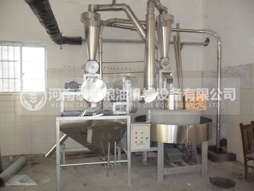 小型全自動石磨面粉機(jī)